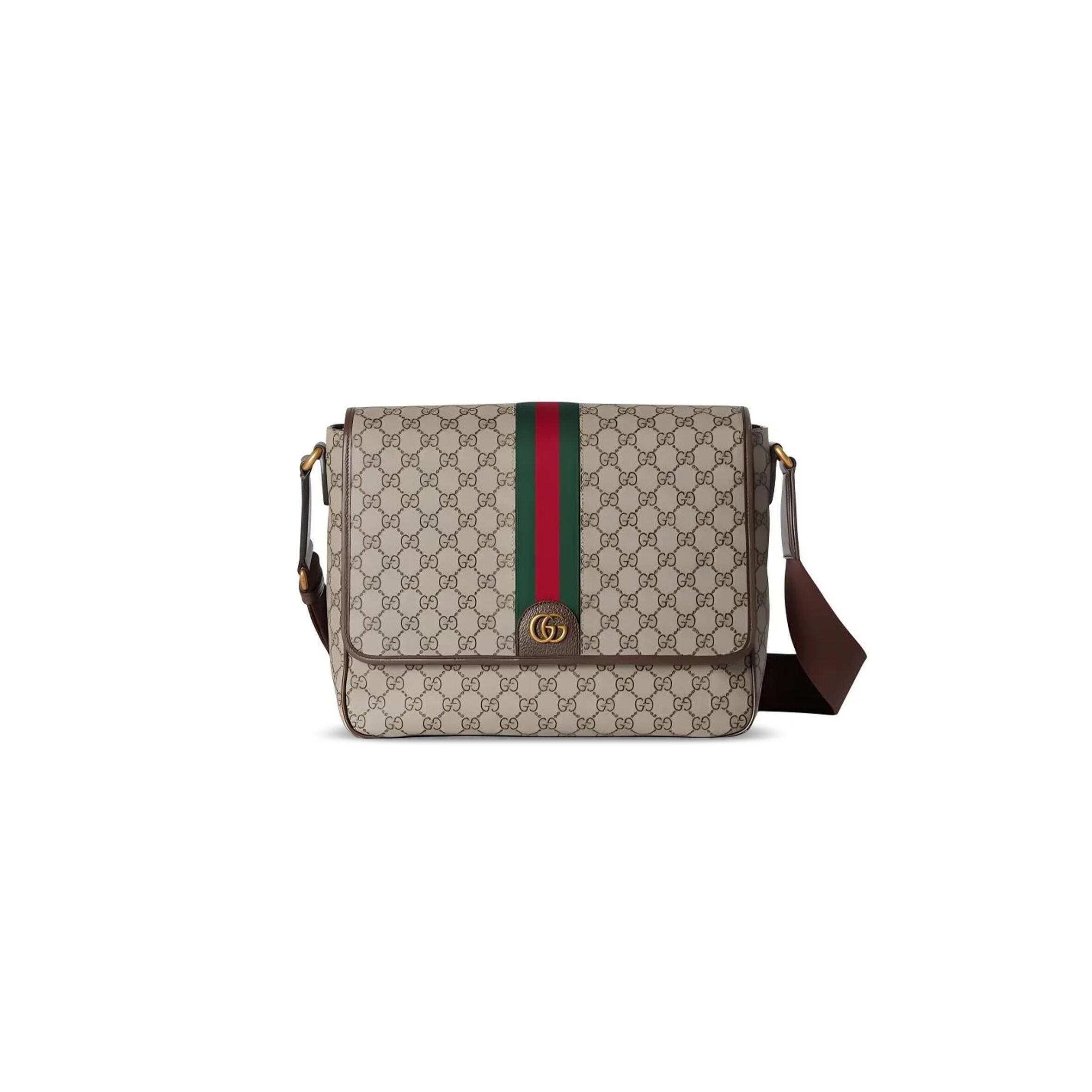GUCCI OPHIDIA GG LARGE MESSENGER BAG 792119 (33*27*10cm)